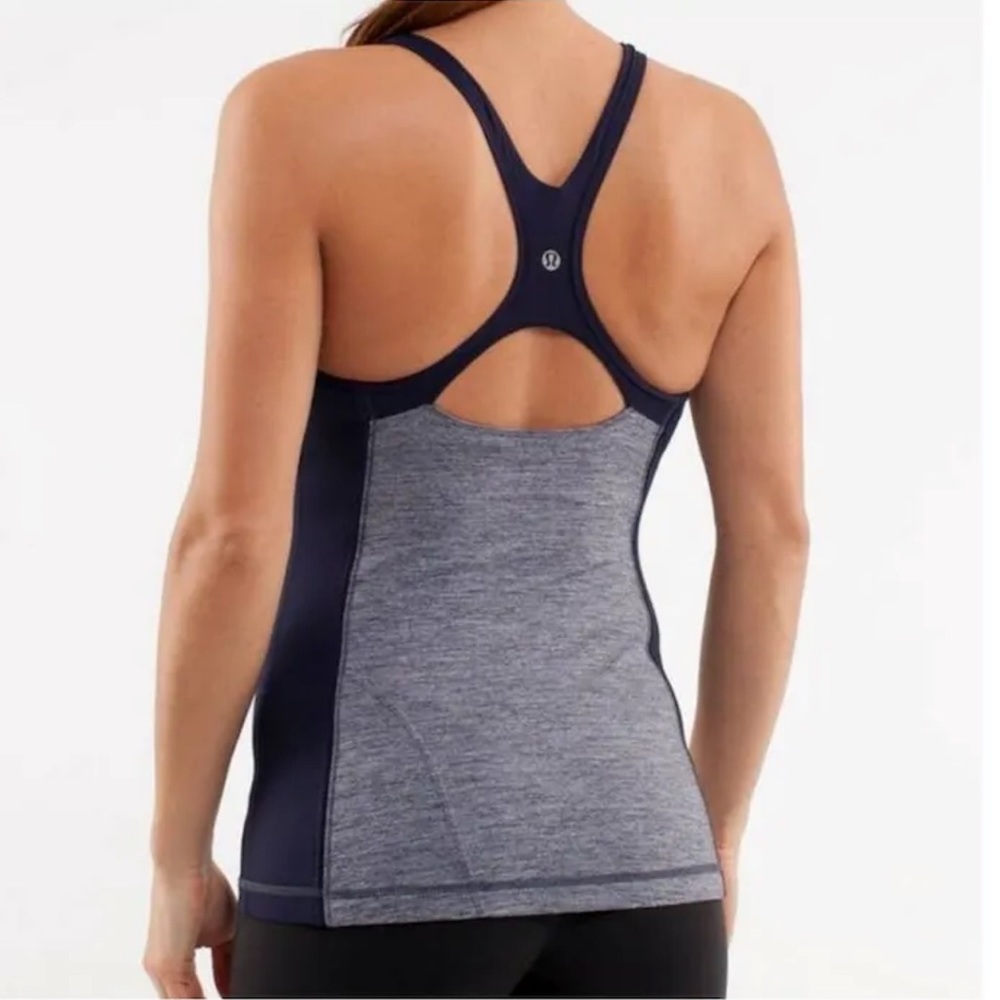 Lululemon Racerback Tank Top (Navy) - Picture 3 of 4